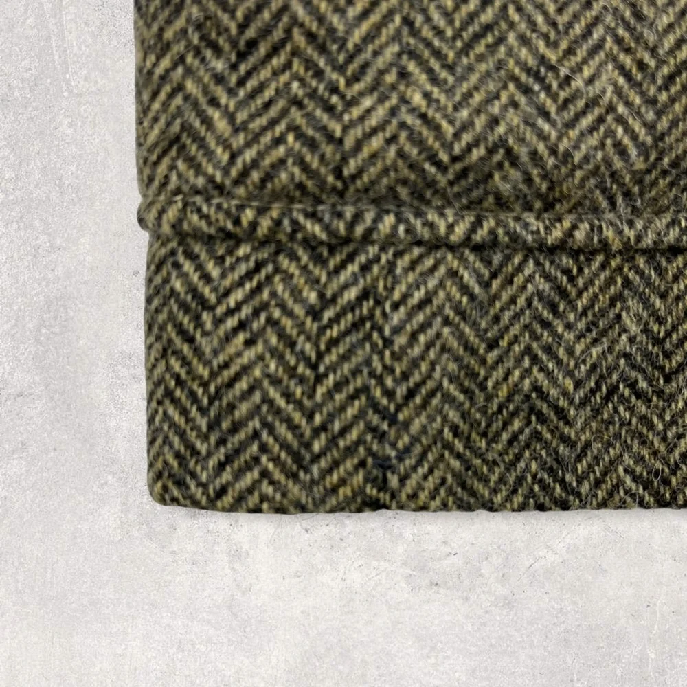 J. Crew NWT Men’s Yorkshire Tweed Brown Herringbone Wool Clayton Sportcoat 40R - Picture 12 of 12
